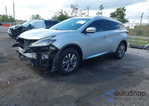 2019 Nissan Murano Sl from USA, damaged, VIN 5N1AZ2MJ6KN108567